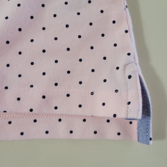 Tommy Hilfiger Classic Fit Pink Dotted Women's Polo - Picture 11 of 15